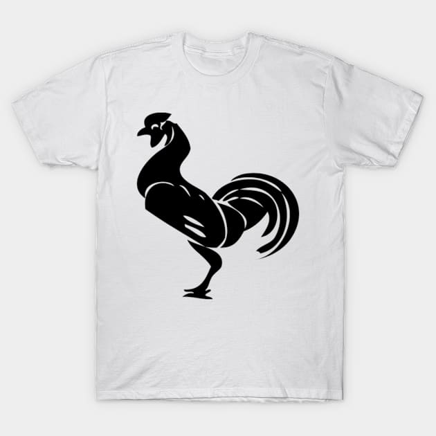 Rooster T-Shirt by NeedThreads